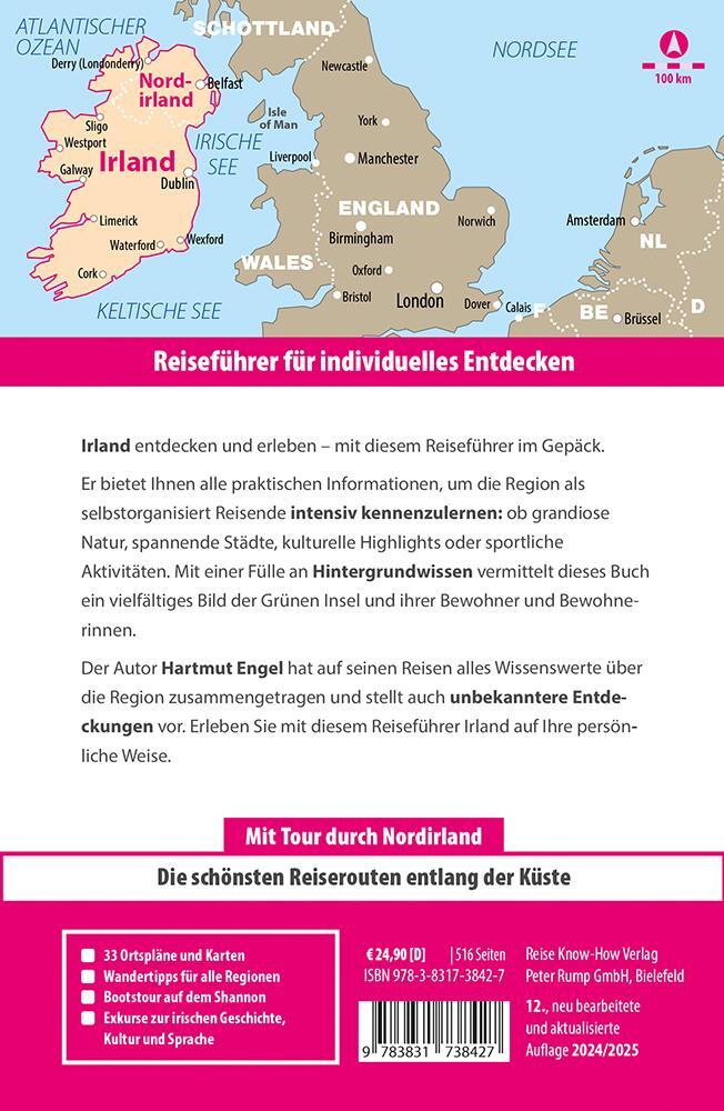 Rückseite: 9783831738427 | Reise Know-How Reiseführer Irland und Nordirland | Engel (u. a.)