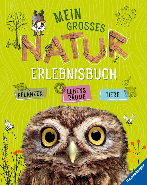 Cover: 9783473554638 | Mein großes Natur-Erlebnisbuch | Tiere, Pflanzen, Lebensräume | Lenz