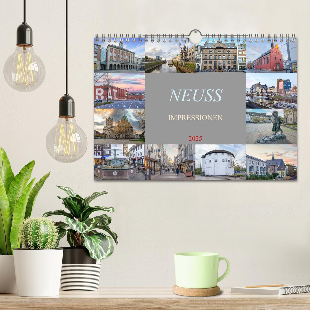 Bild: 9783383830938 | Neuss Impressionen (Wandkalender 2025 DIN A4 quer), CALVENDO...