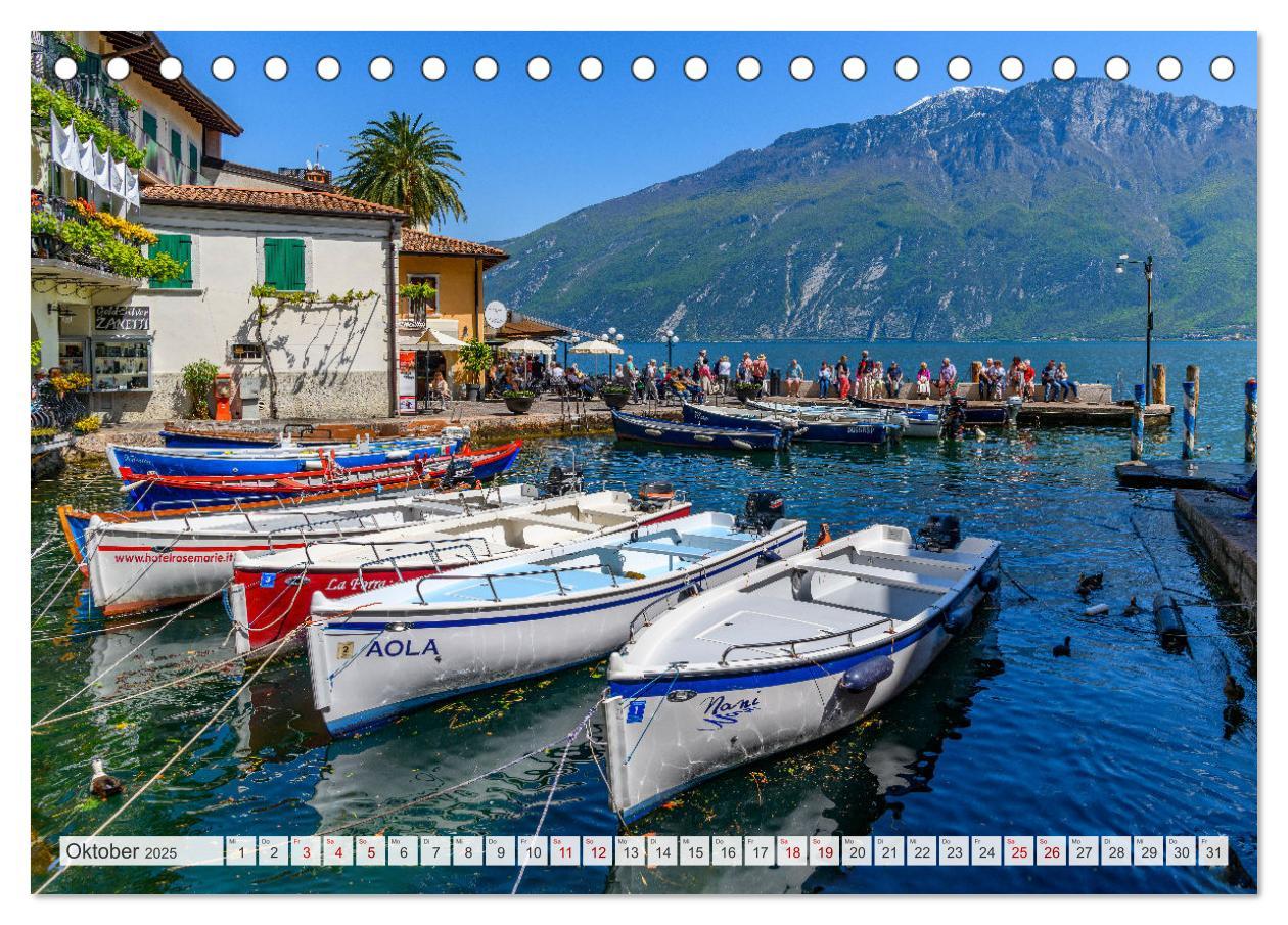 Bild: 9783435028856 | Unterwegs am Gardasee (Tischkalender 2025 DIN A5 quer), CALVENDO...