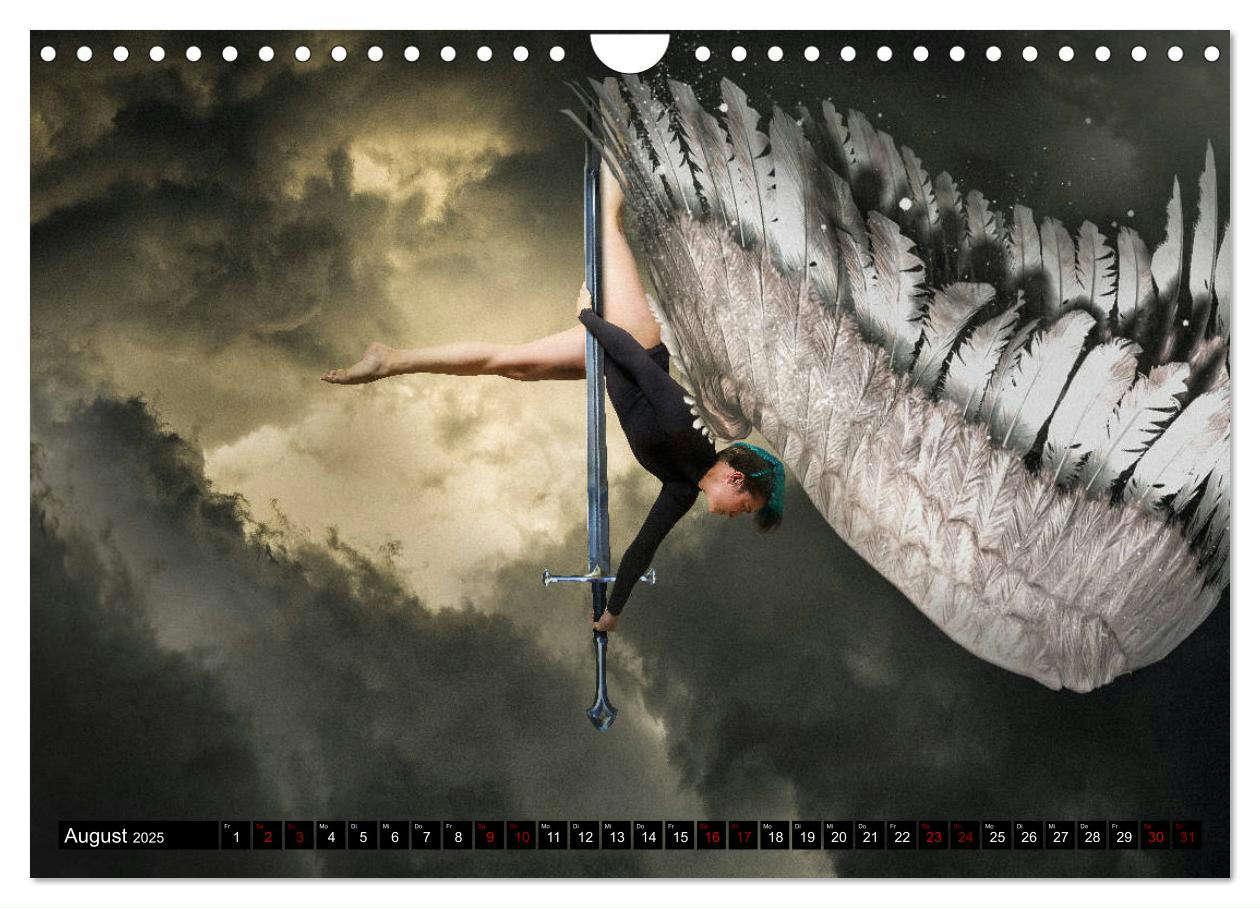 Bild: 9783435387038 | Pole Dance Engel (Wandkalender 2025 DIN A4 quer), CALVENDO...