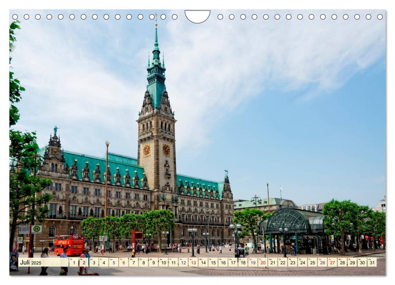 Bild: 9783435322152 | Hamburg - meine Stadt mit viel Herz (Wandkalender 2025 DIN A4...