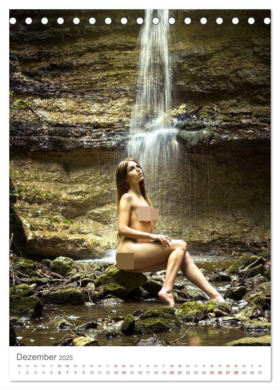 Bild: 9783435981922 | Nude in Nature - Akt und Natur (Tischkalender 2025 DIN A5 hoch),...