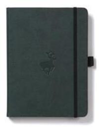 Cover: 5285003136283 | Dingbats A5+ Wildlife Green Deer Notebook - Plain | Taschenbuch | 2018