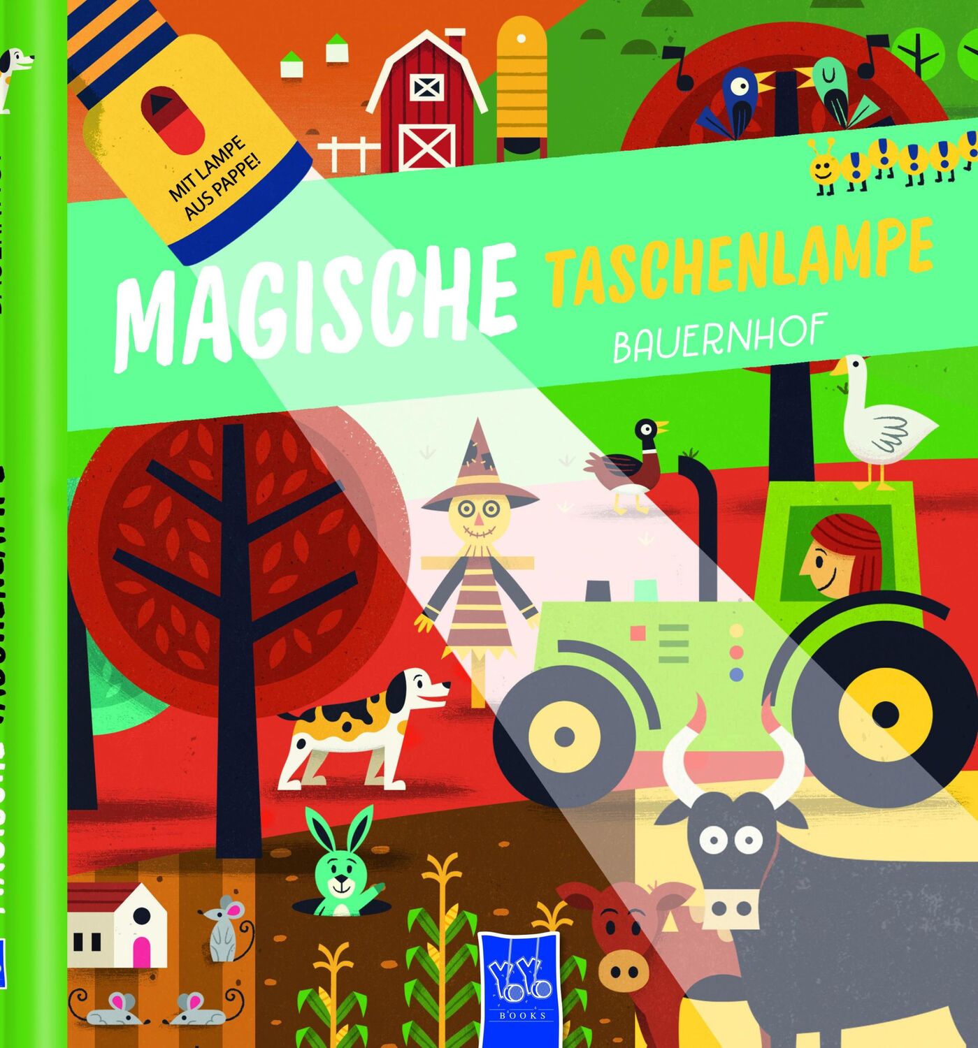 Cover: 9789464223033 | Magische Taschenlampe - Bauernhof | Mit Papier-Taschenlampe | Buch