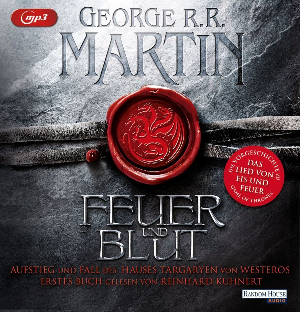 Bild: 9783837158755 | Feuer und Blut, 4 Audio-CD, 4 MP3 | George R. R. Martin | Audio-CD