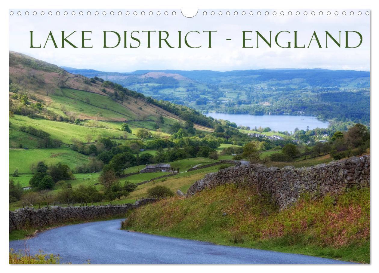 Cover: 9783435459070 | Lake District England (Wandkalender 2025 DIN A3 quer), CALVENDO...