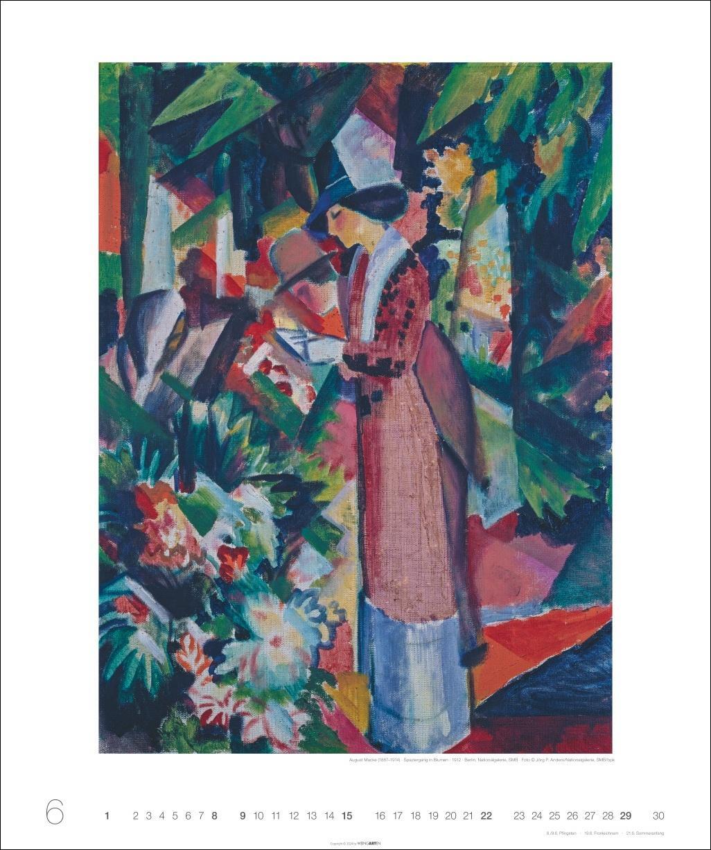 Bild: 9783839900796 | August Macke Edition Kalender 2025 | Kalender | Spiralbindung | 14 S.