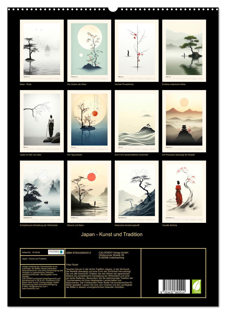 Bild: 9783435845514 | Japan - Kunst und Tradition (hochwertiger Premium Wandkalender 2025...