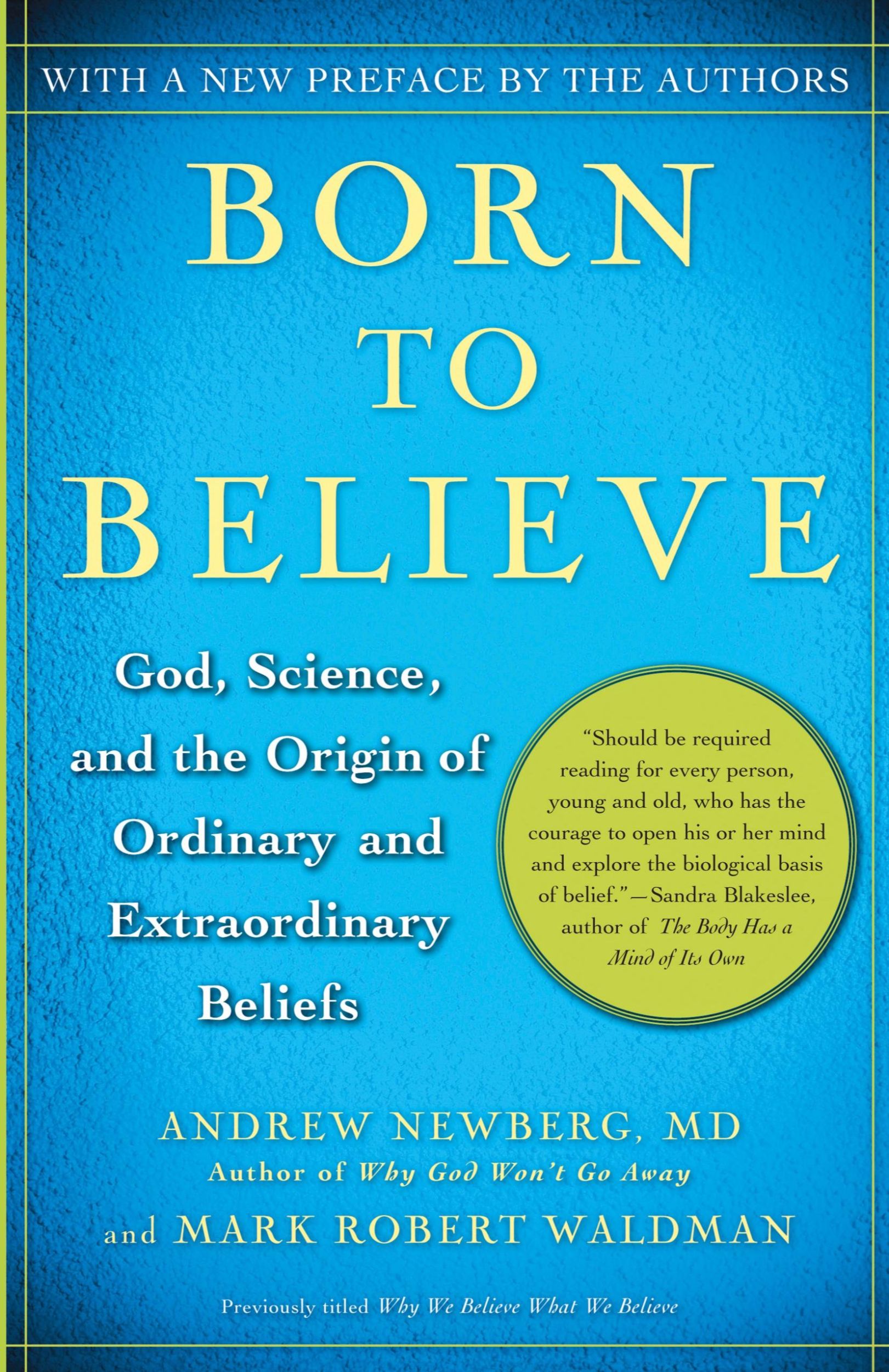 Cover: 9780743274982 | Born to Believe | Andrew Newberg (u. a.) | Taschenbuch | Englisch