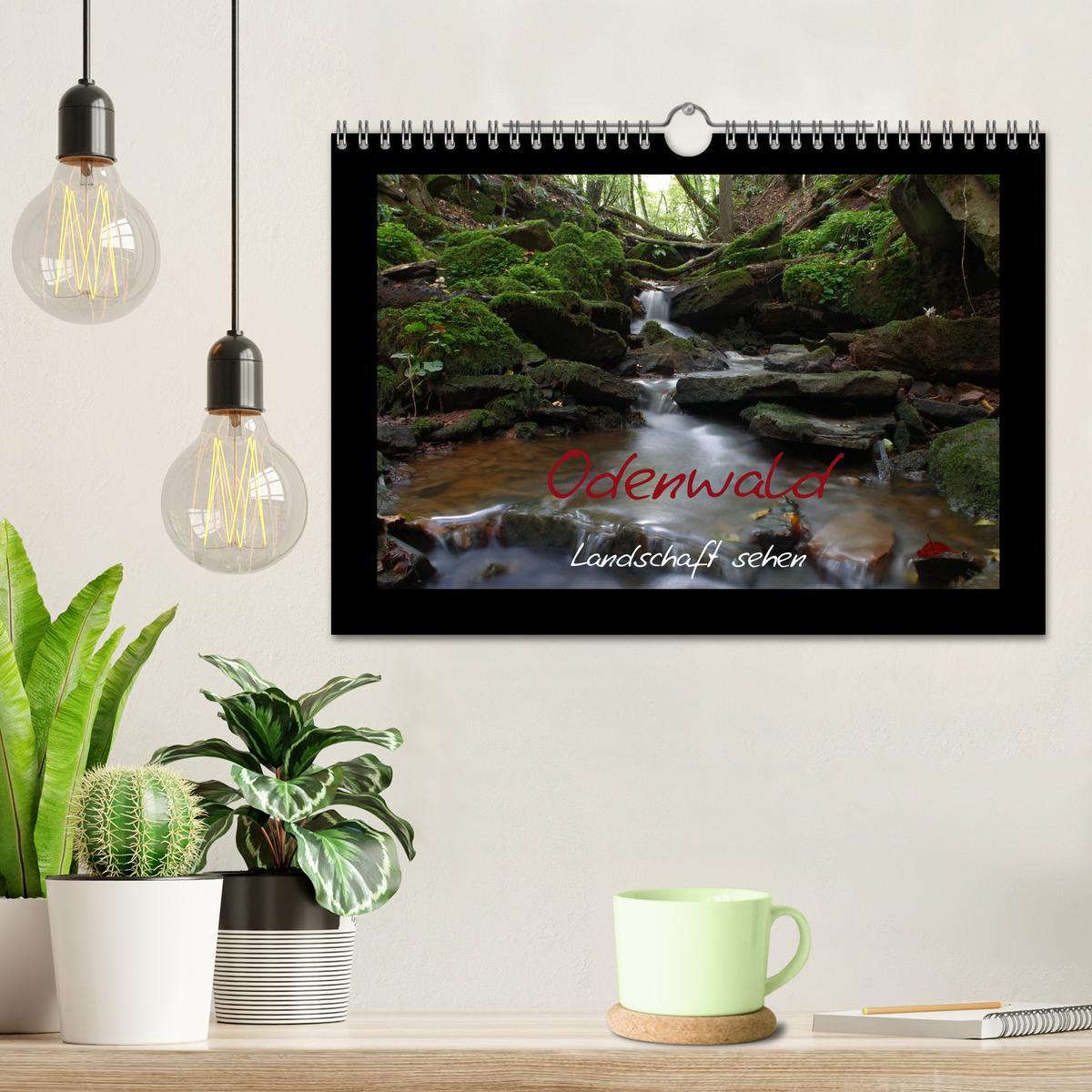 Bild: 9783435820610 | Odenwald - Landschaft sehen (Wandkalender 2025 DIN A4 quer),...