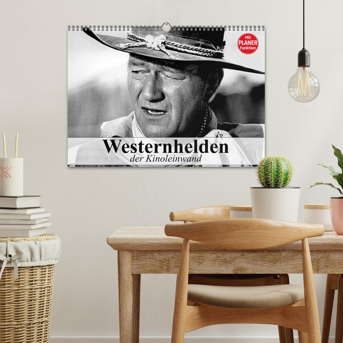 Bild: 9783435529728 | Westernhelden der Kinoleinwand (Wandkalender 2025 DIN A3 quer),...