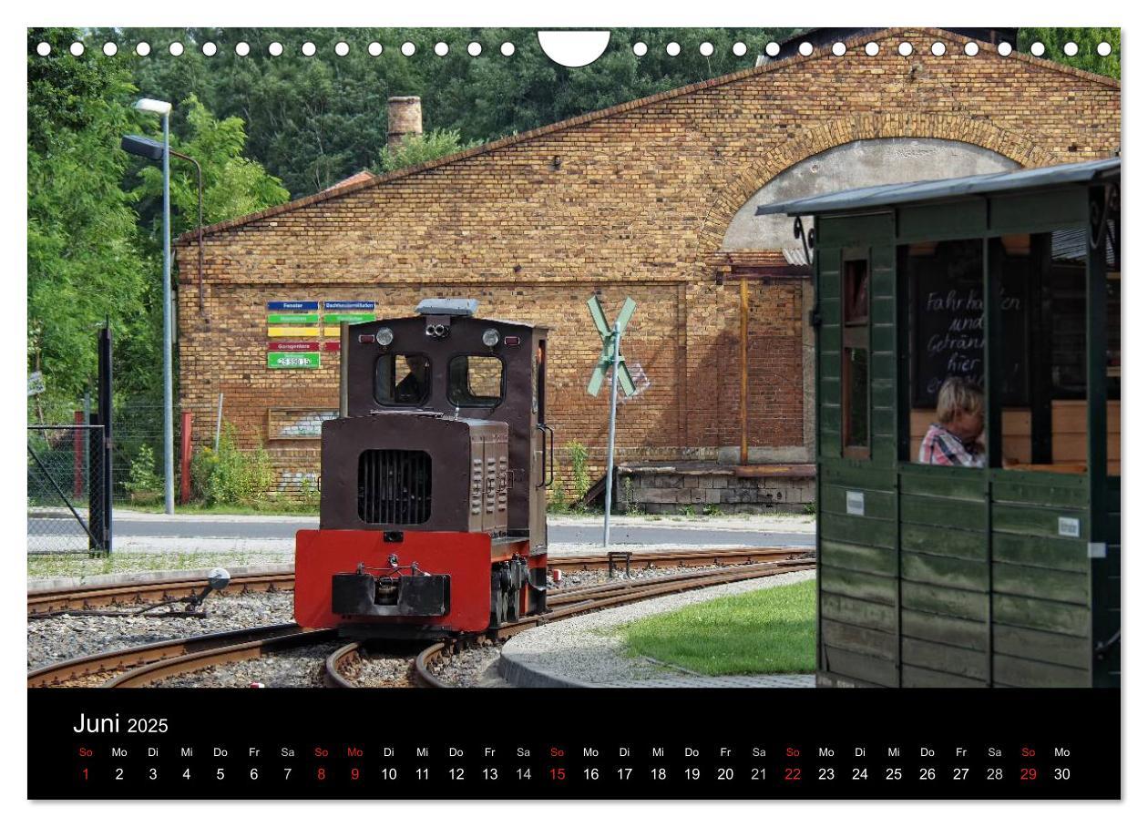 Bild: 9783435572823 | Waldeisenbahn Bad Muskau (Wandkalender 2025 DIN A4 quer), CALVENDO...