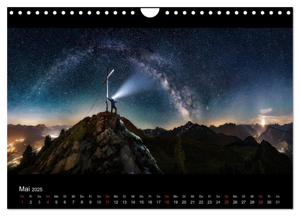 Bild: 9783435567836 | Sternensucher - Landschaft unter Sternen (Wandkalender 2025 DIN A4...