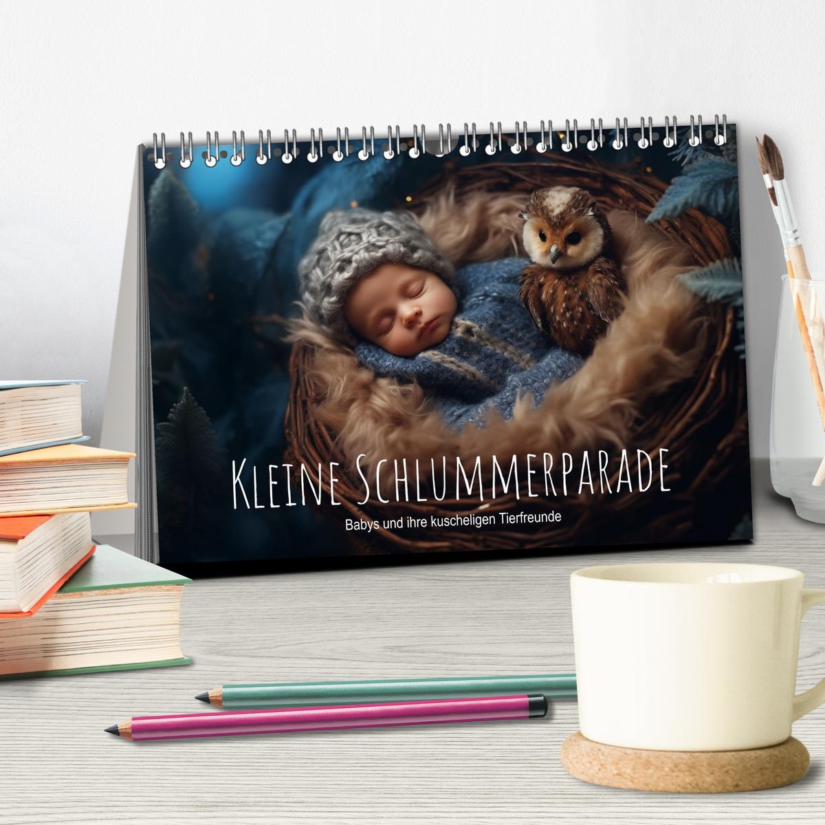 Bild: 9783383762857 | Kleine Schlummerparade: Babys und ihre kuscheligen Tierfreunde...