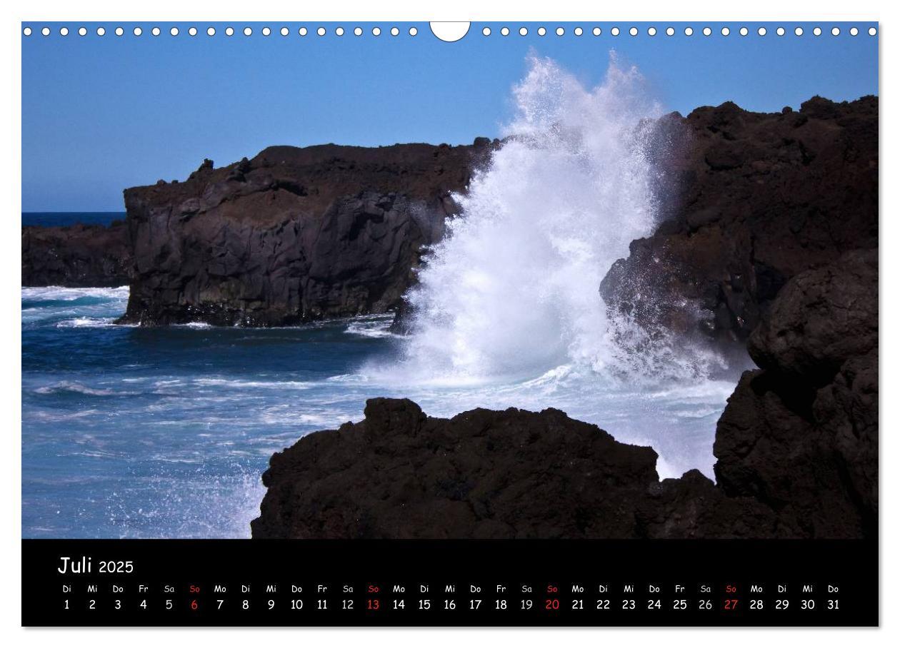 Bild: 9783435800285 | Lanzarote (Wandkalender 2025 DIN A3 quer), CALVENDO Monatskalender