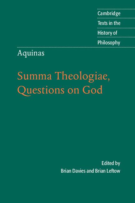 Cover: 9780521528924 | Aquinas | Summa Theologiae, Questions on God | Brian Leftow (u. a.)