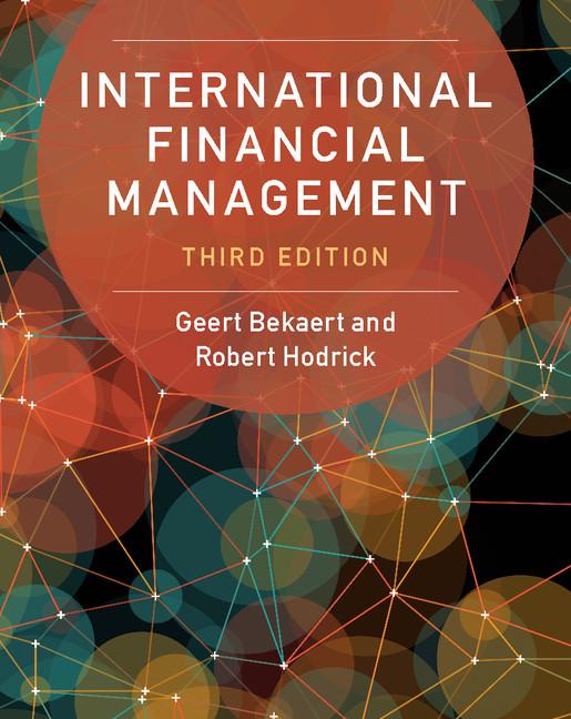 Cover: 9781107111820 | International Financial Management | Geert Bekaert (u. a.) | Buch