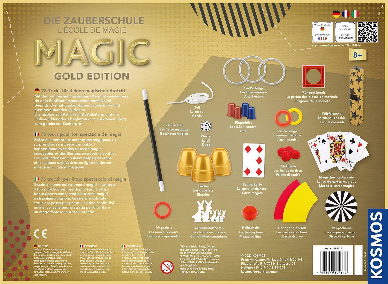 Bild: 4002051694319 | MAGIC Gold Edition - Zauberkasten | Spiel | Deutsch | 2023 | Kosmos