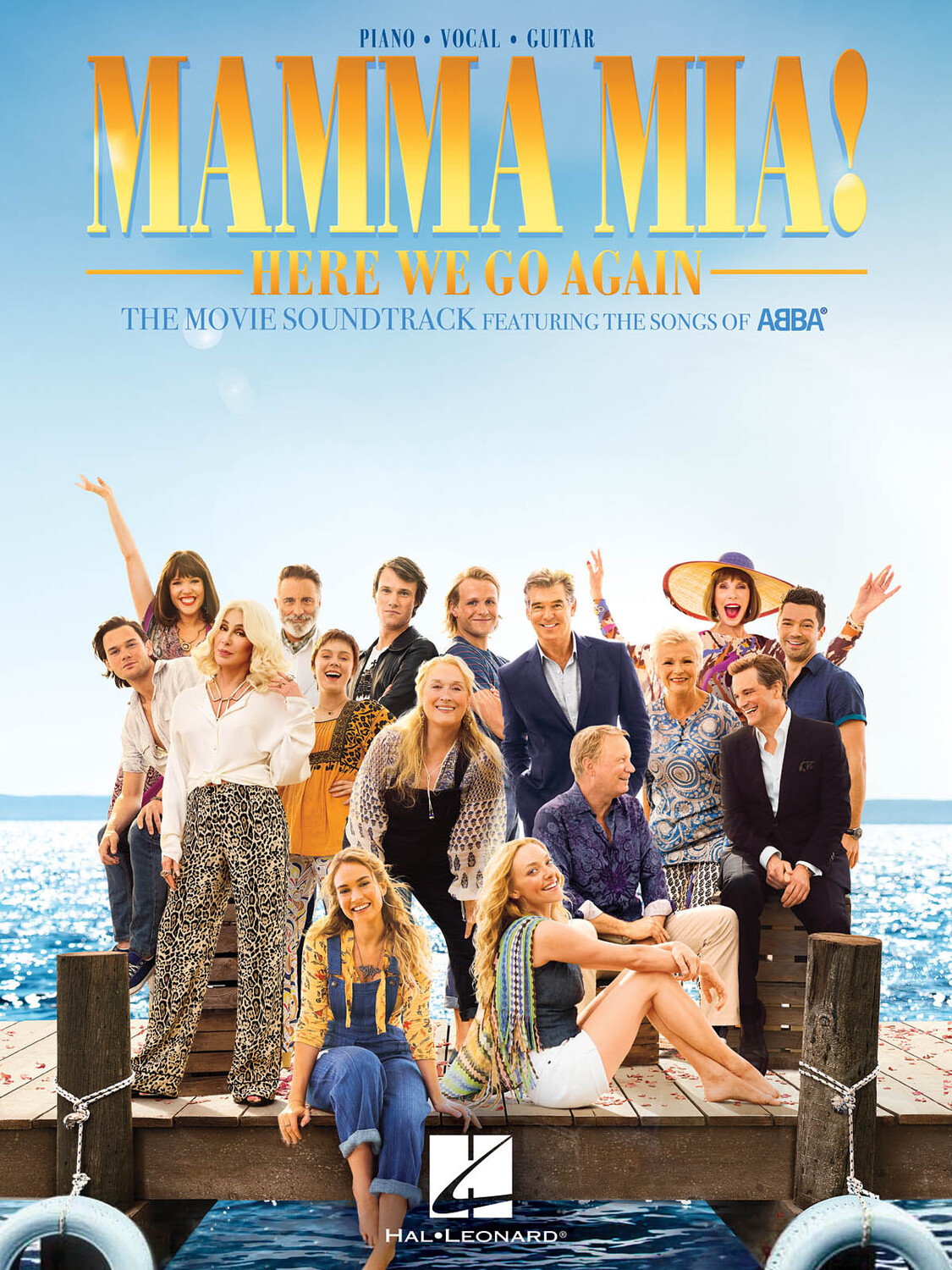 Cover: 888680785000 | Mamma Mia! - Here We Go Again | Piano-Vocal-Guitar Songbook | Buch