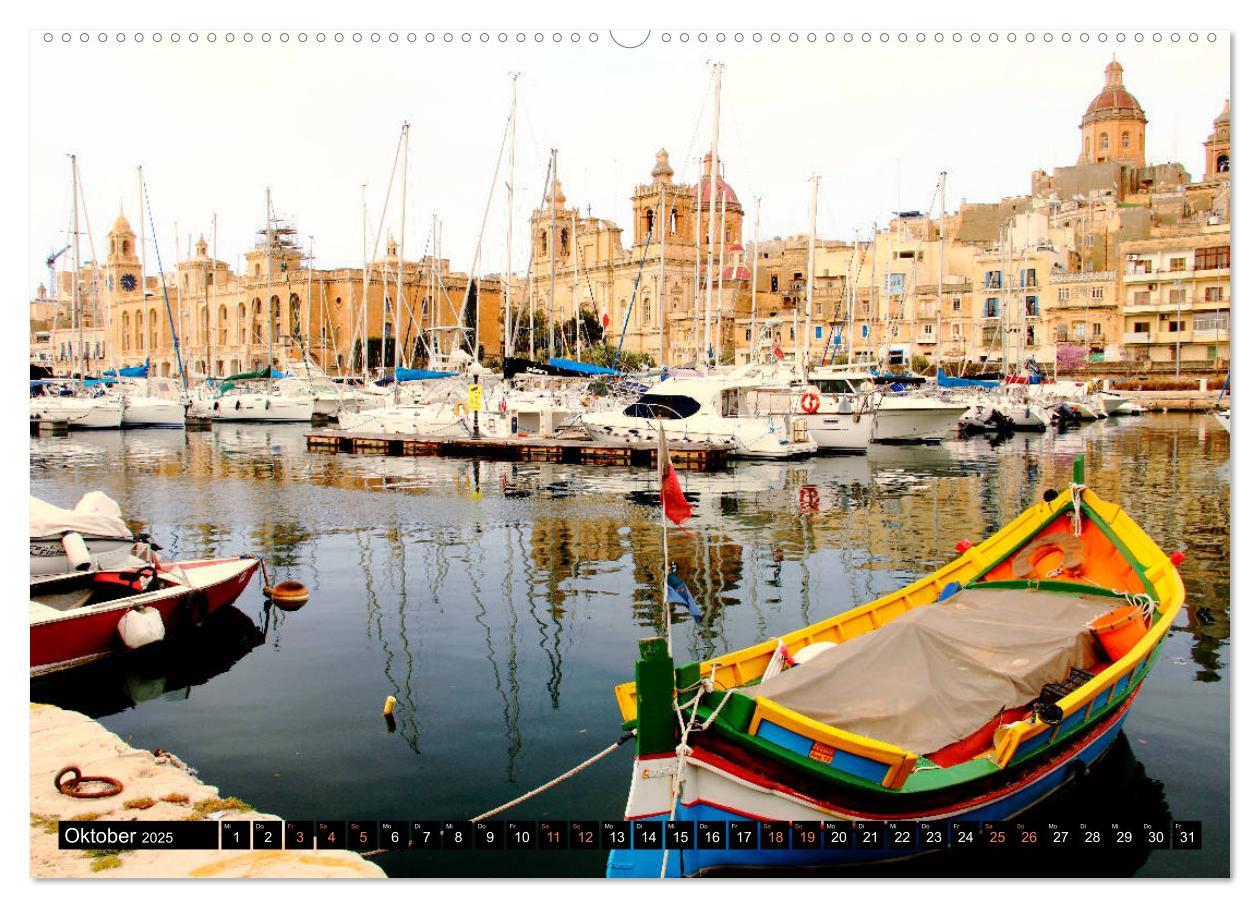 Bild: 9783435618095 | Malta - Juwel im Mittelmeer (Wandkalender 2025 DIN A2 quer),...