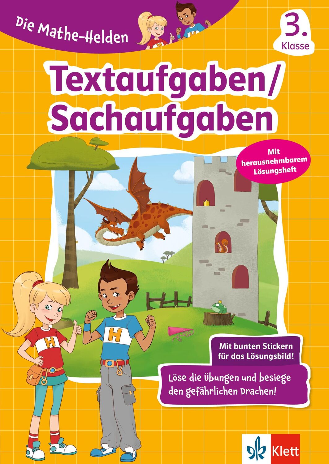 Cover: 9783129494196 | Die Mathe-Helden Textaufgaben 3. Klasse | Barbara Geßner | Broschüre