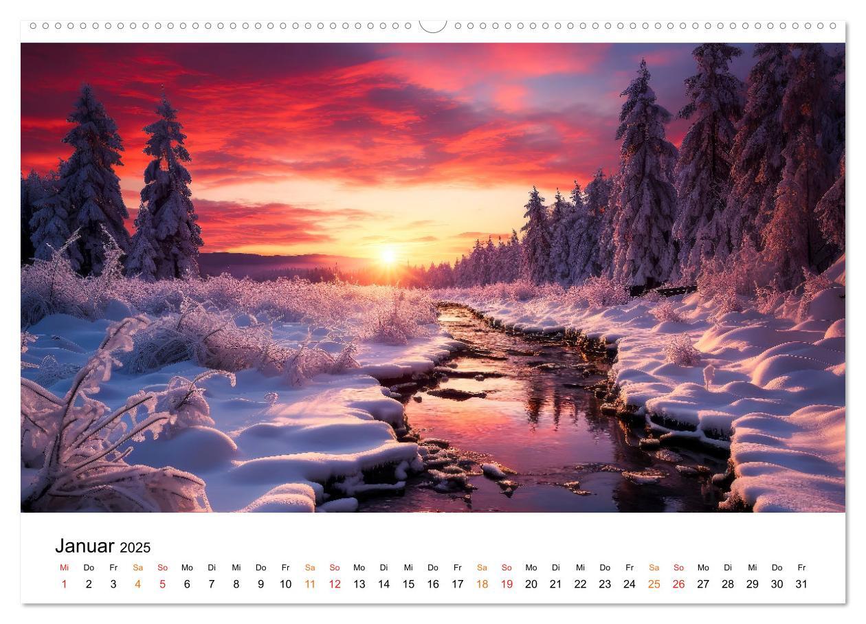 Bild: 9783457129593 | Natur im Jahr (Wandkalender 2025 DIN A2 quer), CALVENDO Monatskalender