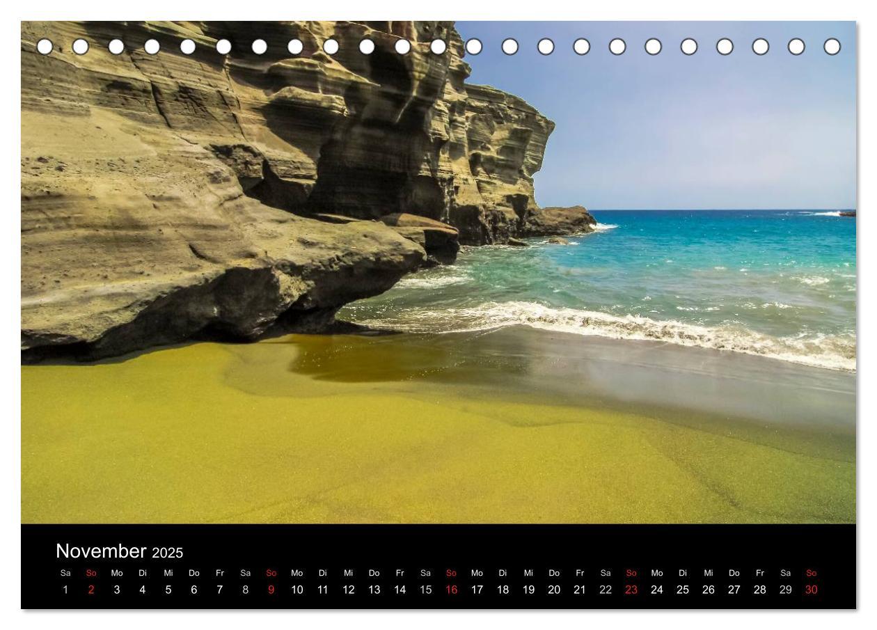 Bild: 9783435792146 | Colors of HAWAII (Tischkalender 2025 DIN A5 quer), CALVENDO...