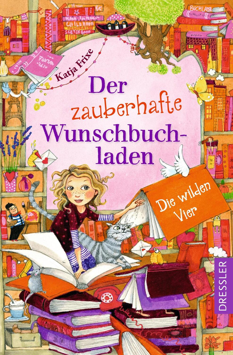 Cover: 9783751301176 | Der zauberhafte Wunschbuchladen 4. Die wilden Vier | Katja Frixe