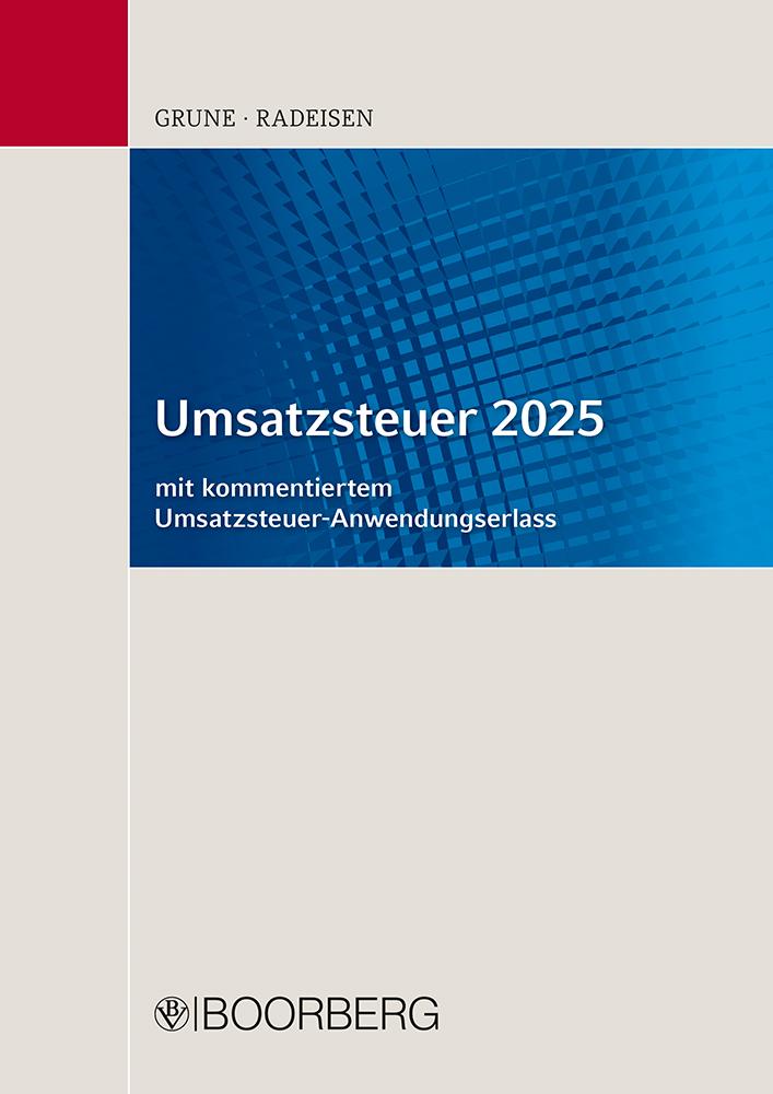 Cover: 9783415076945 | Umsatzsteuer 2025 | Jörg Grune (u. a.) | Taschenbuch | 1470 S. | 2025