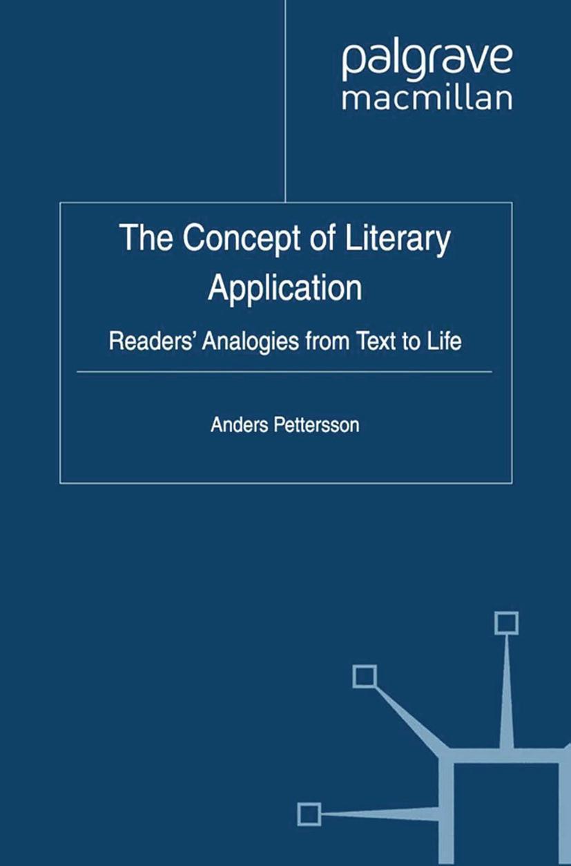 Cover: 9781349442256 | The Concept of Literary Application | Anders Pettersson | Taschenbuch