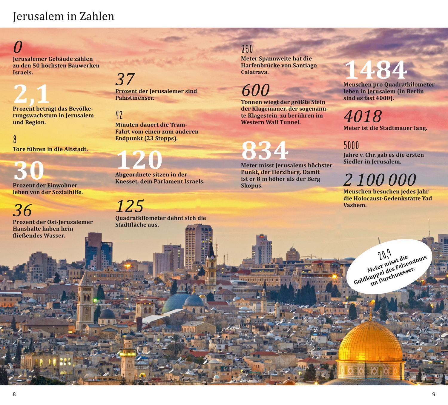 Bild: 9783616010199 | DuMont direkt Reiseführer Jerusalem | Mit großem Cityplan 1:11500