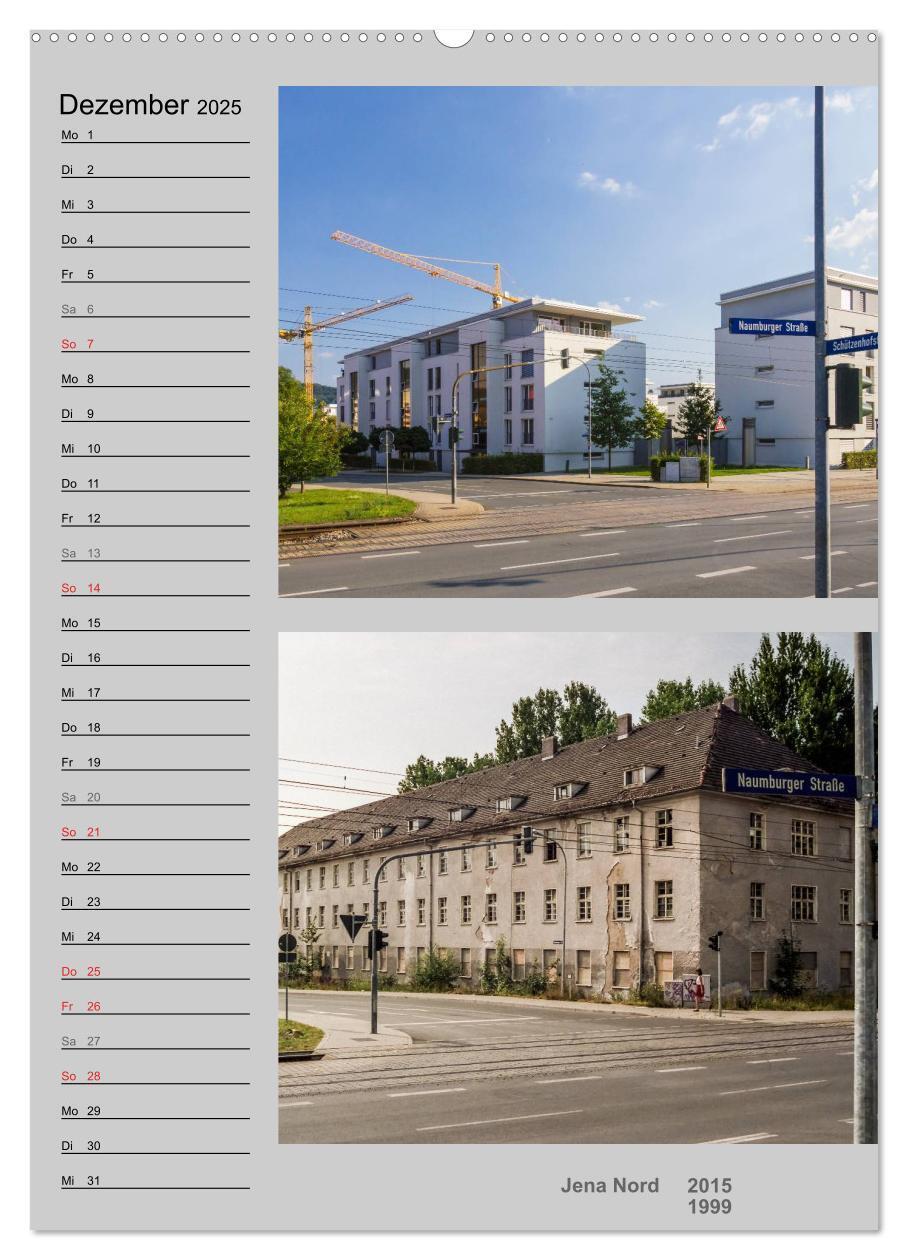 Bild: 9783457020692 | Jena im Wandel (Wandkalender 2025 DIN A2 hoch), CALVENDO...