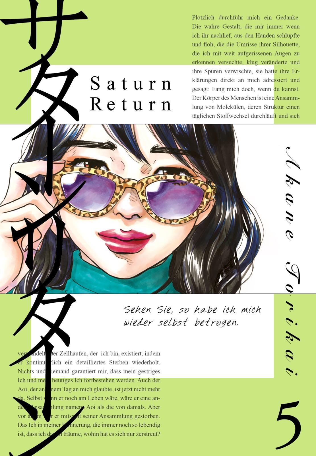 Cover: 9783551801814 | Saturn Return 5 | Akane Torikai | Taschenbuch | Saturn Return | 208 S.