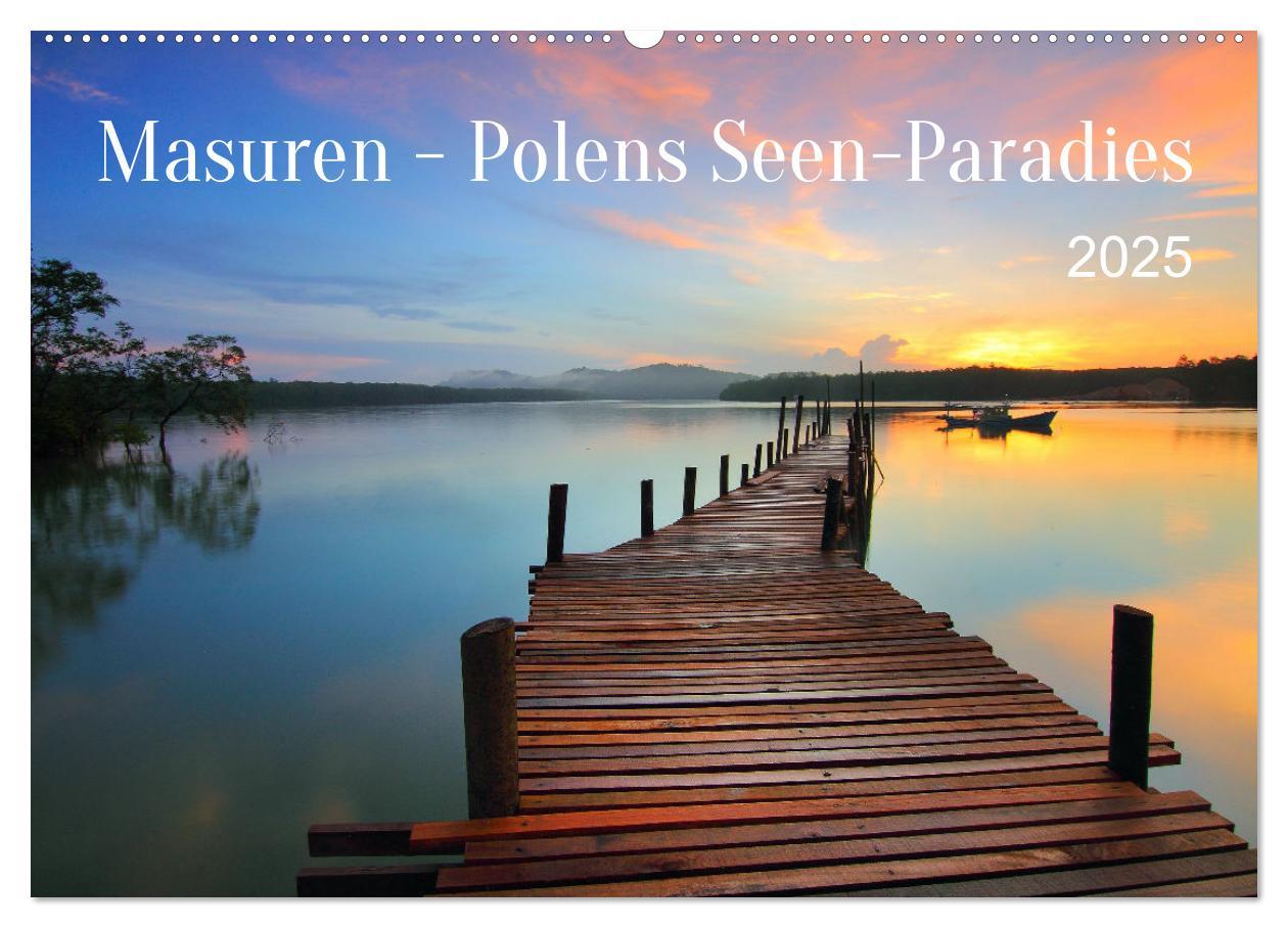 Cover: 9783383935220 | Masuren - Polens Seen-Paradies (Wandkalender 2025 DIN A2 quer),...