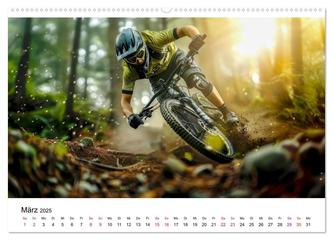 Bild: 9783457149911 | Mountainbike Erlebnisse (hochwertiger Premium Wandkalender 2025 DIN...