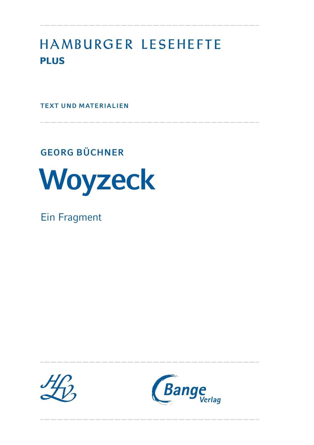 Bild: 9783804425811 | Woyzeck | Hamburger Leseheft plus Königs Materialien | Georg Büchner