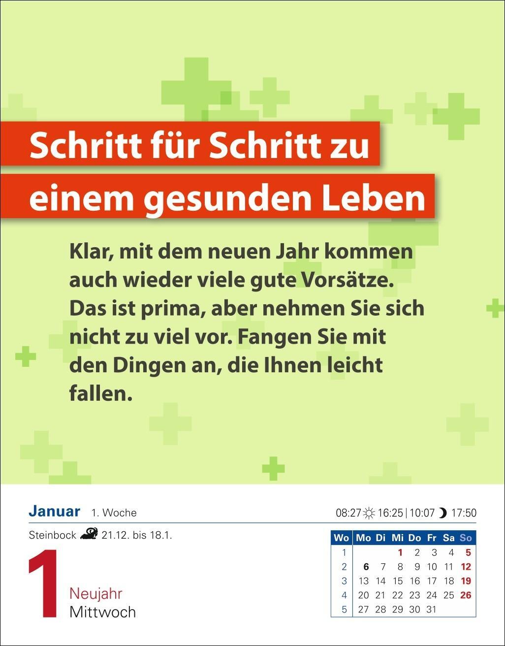 Bild: 9783756409105 | Die Ernährungs-Docs - Gesund durch das Jahr Tagesabreißkalender 2025