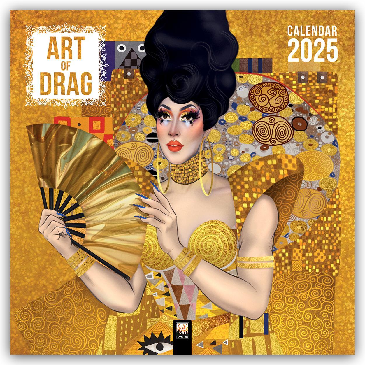 Cover: 9781835620533 | Art of Drag 2025 | Original Flame Tree Publishing-Kalender [Kalender]