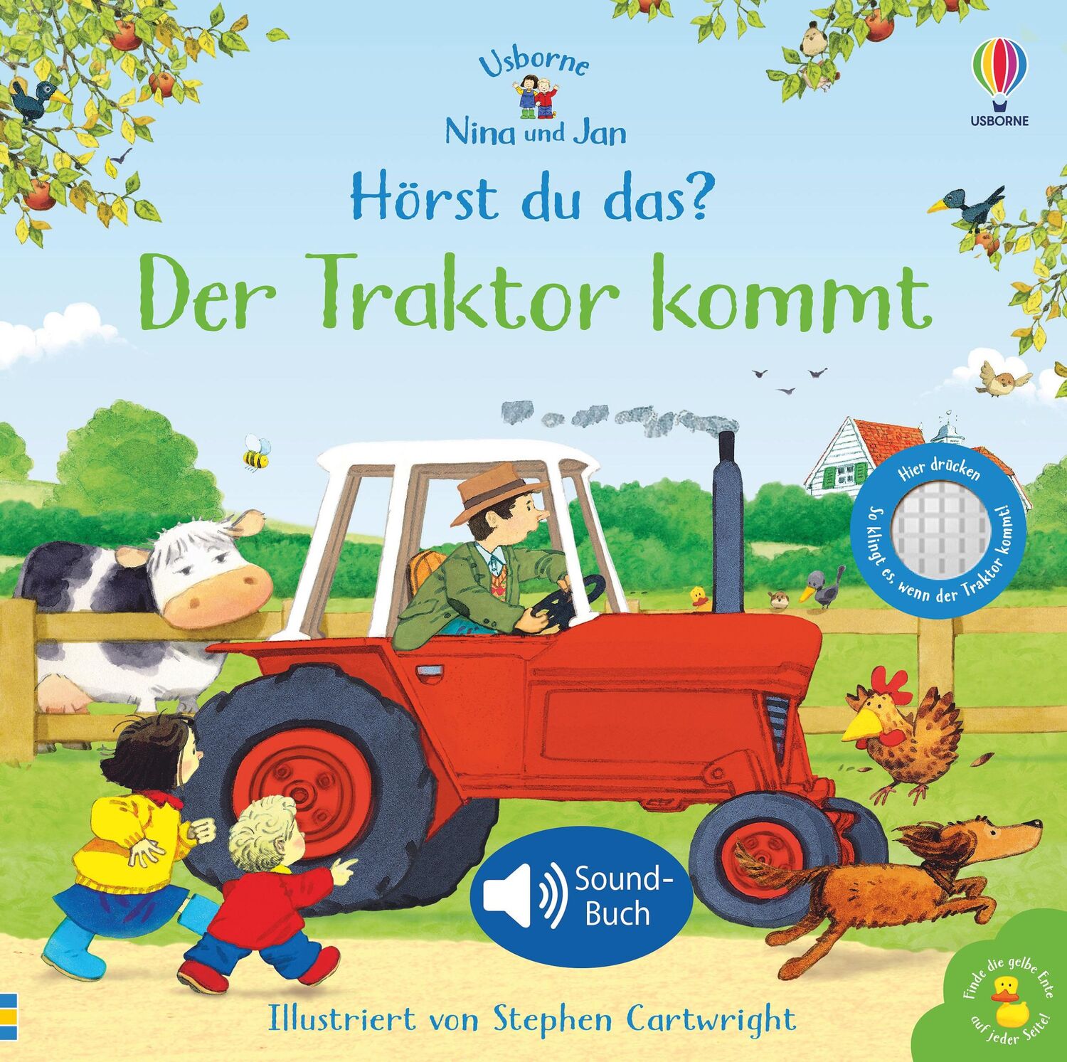 Cover: 9781789414516 | Nina und Jan - Hörst du das? Der Traktor kommt | Sam Taplin | Buch