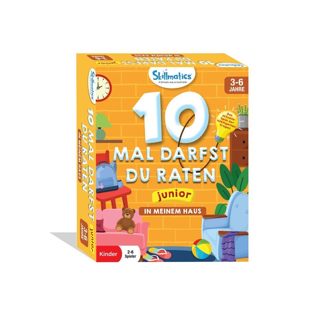 Cover: 8904279501744 | 10 Mal Darfst Du Raten Junior - In meinem Haus | Spiel | Karton