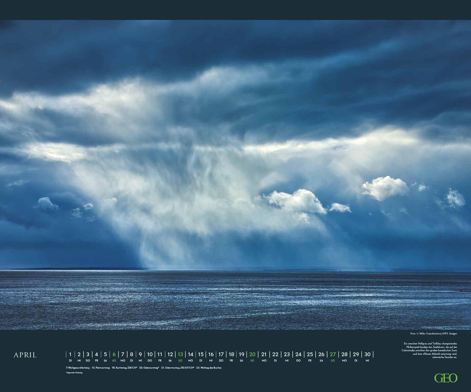 Bild: 4002725988850 | GEO Wolkenspiele 2025 - Wand-Kalender - Natur-Kalender -...