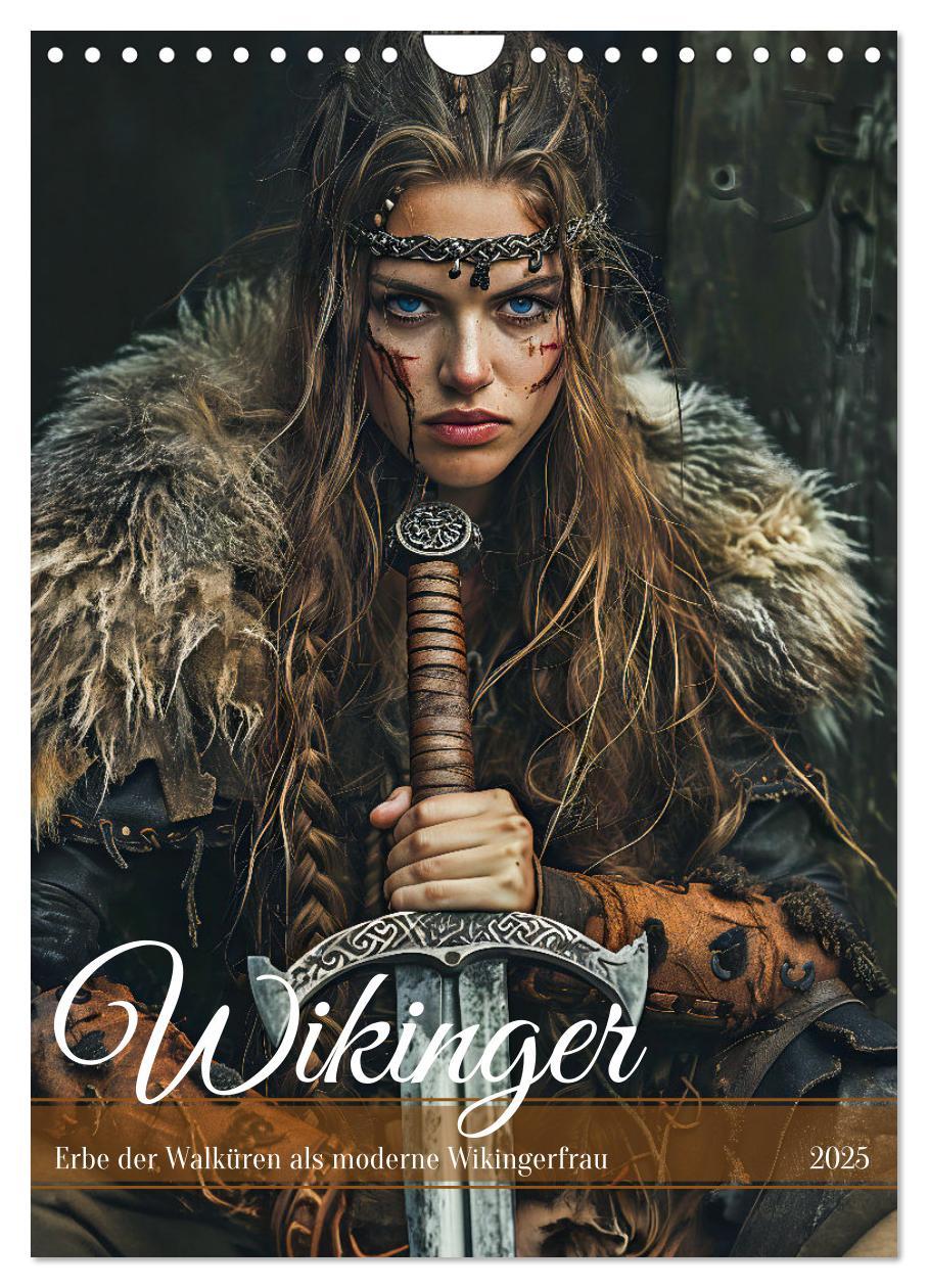 Cover: 9783383766855 | Wikinger - Erbe der Walküren als moderne Wikingerfrau (Wandkalender...