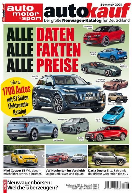 Cover: 9783613321649 | autokauf 03/2024 Sommer | Der große Neuwagen-Katalog für Deutschland