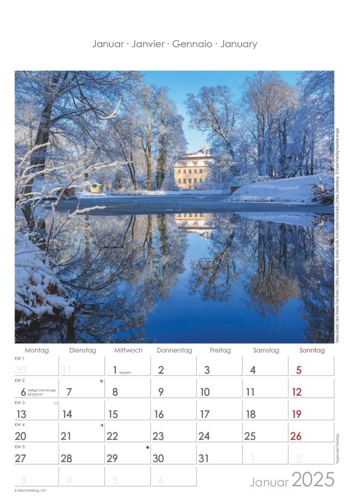 Bild: 4251732341176 | Alpha Edition - Berlin &amp; Brandenburg 2025 Bildkalender, 23,7x34cm,...