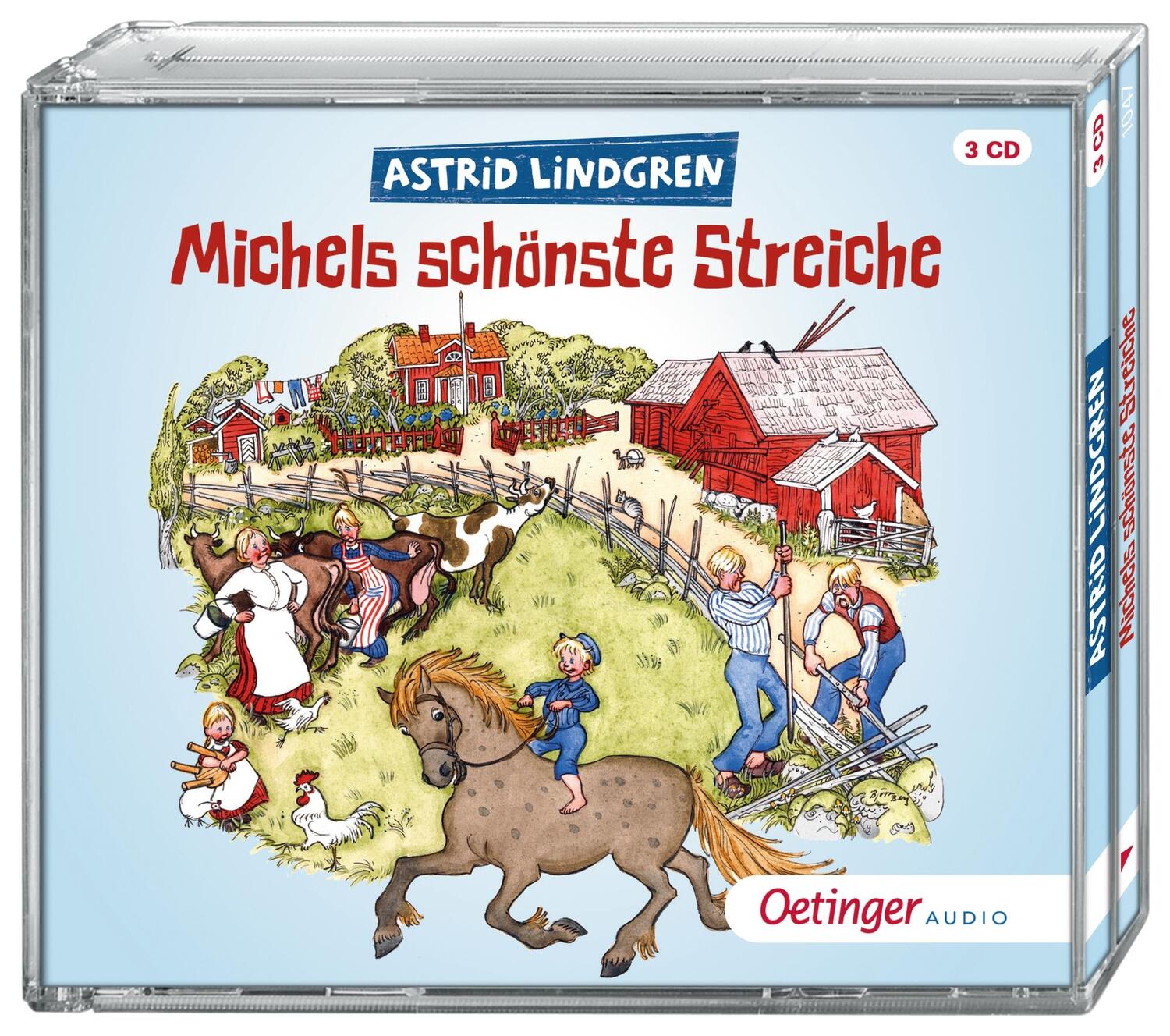 Bild: 9783837310474 | Michels schönste Streiche (3 CD) | Lesungen, 141 Min. | Lindgren | CD