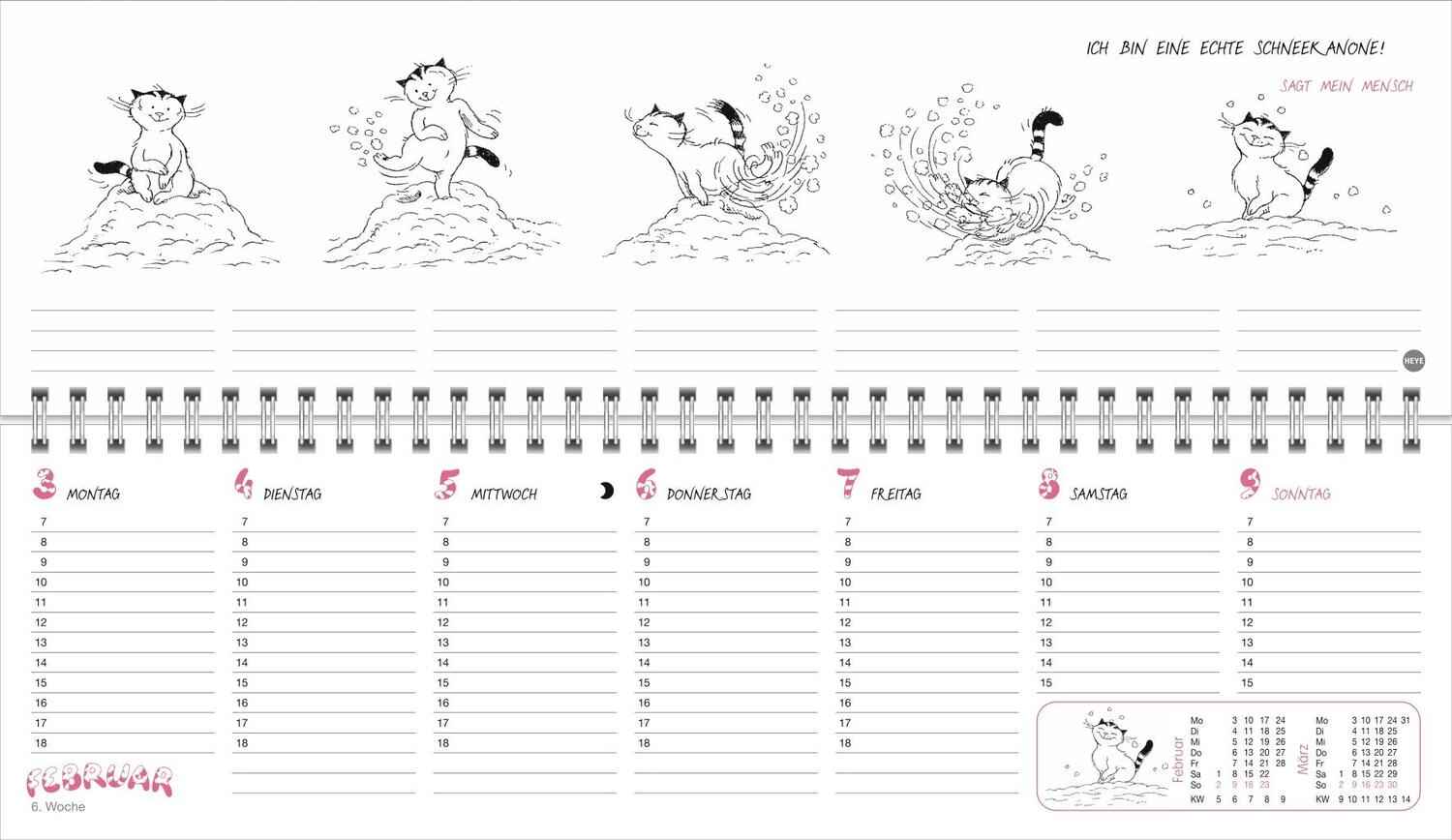 Bild: 9783756406562 | Jacob Wochenquerplaner 2025 | Sven Hartmann | Kalender | Spiralbindung