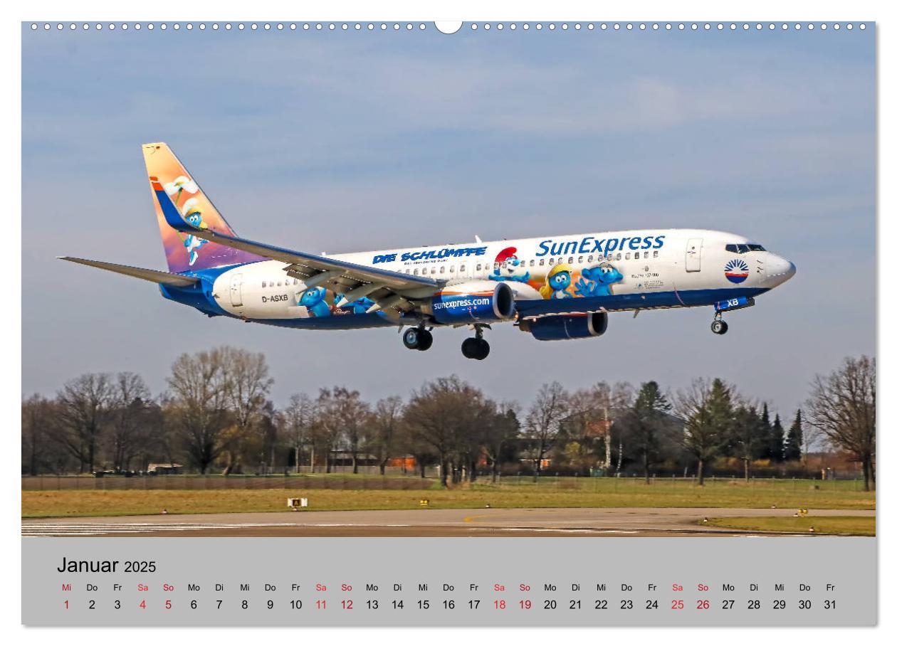 Bild: 9783435266760 | Welt der Flugzeuge - Faszination Luftfahrt 2025 (Wandkalender 2025...