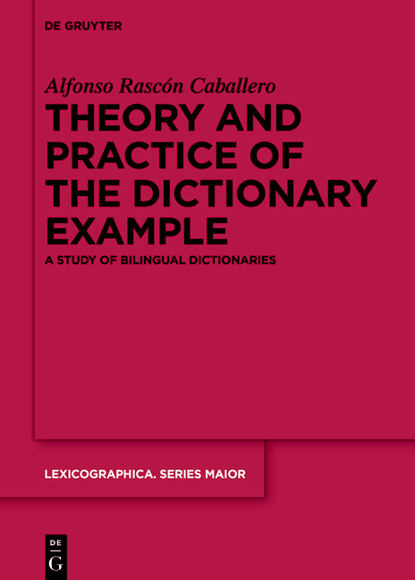 Cover: 9783111375618 | The theory and practice of examples in bilingual dictionaries | Buch