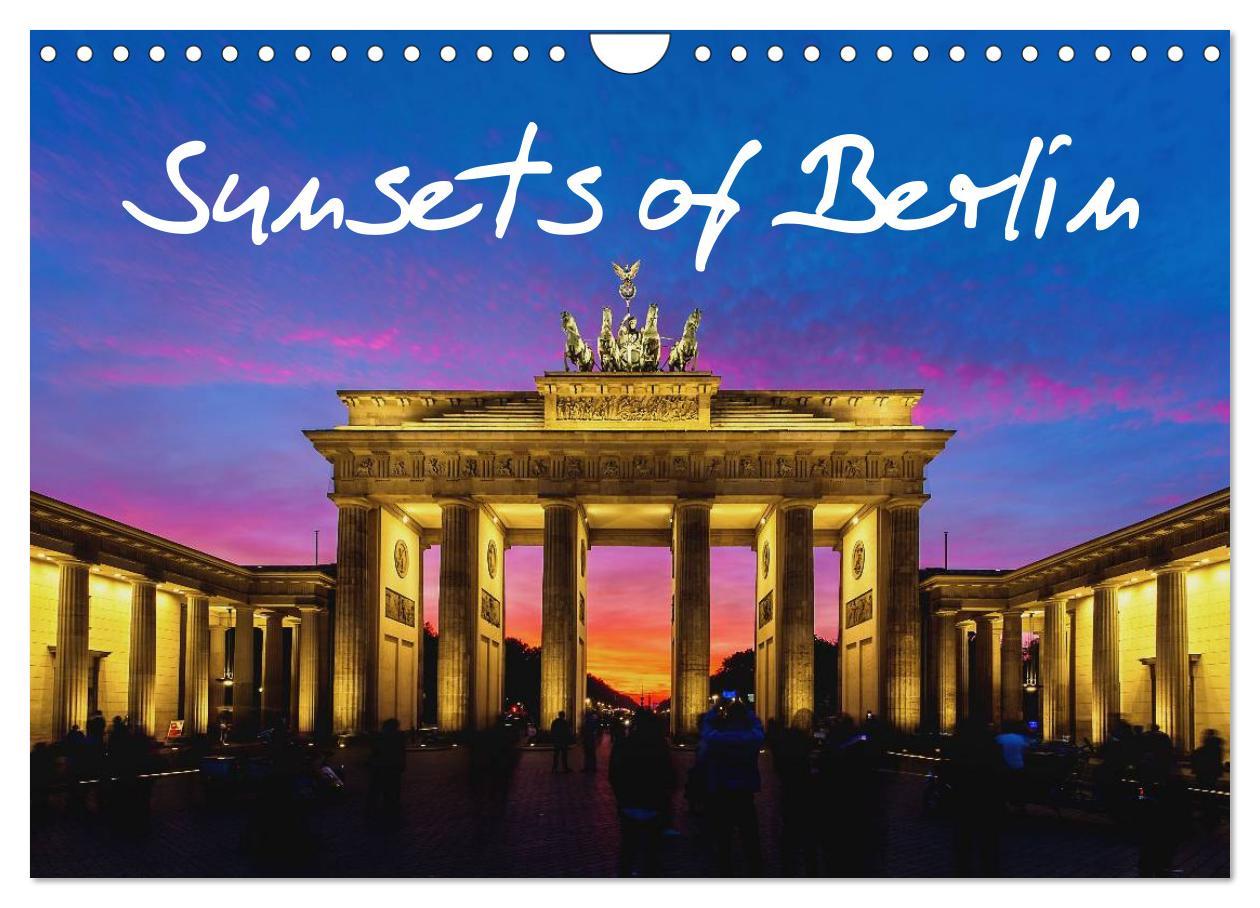 Cover: 9781325962549 | Sunsets of Berlin (Wall Calendar 2025 DIN A4 landscape), CALVENDO...